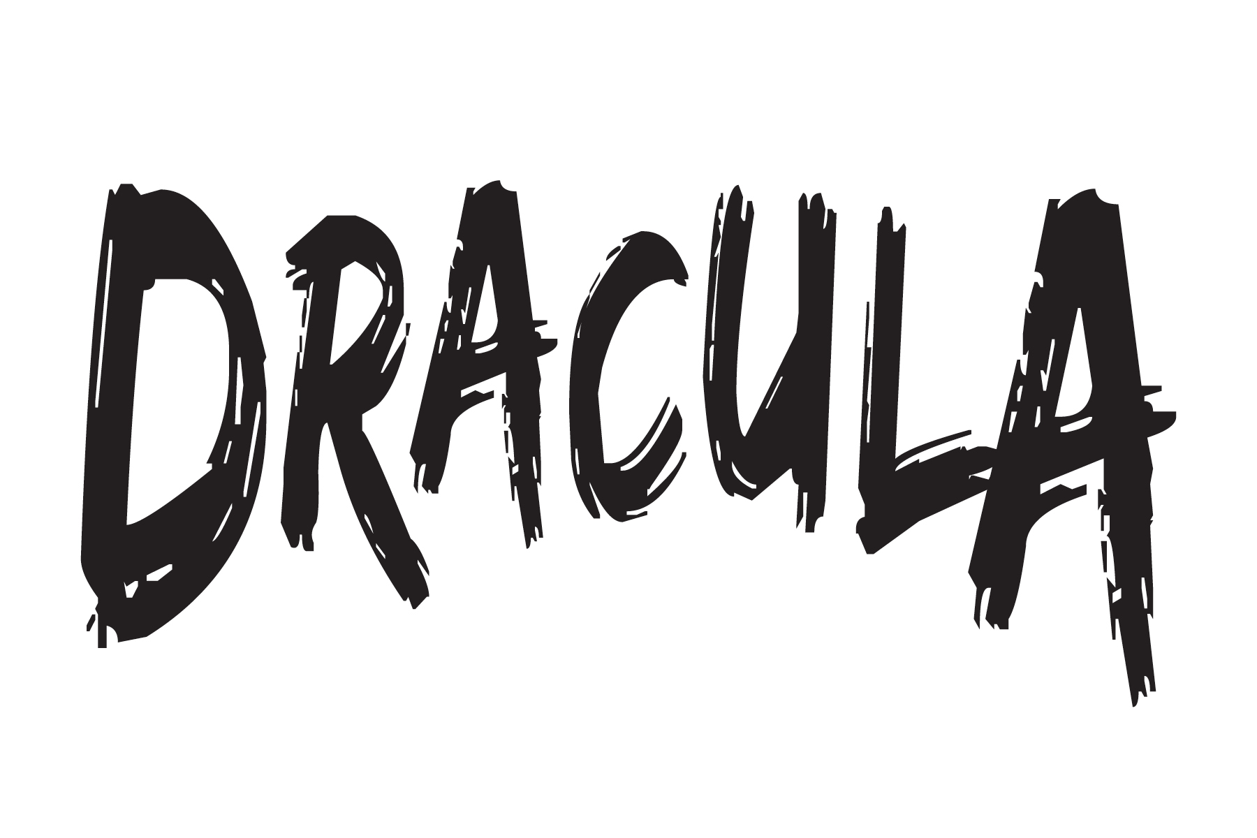 Dracula Title Treatment