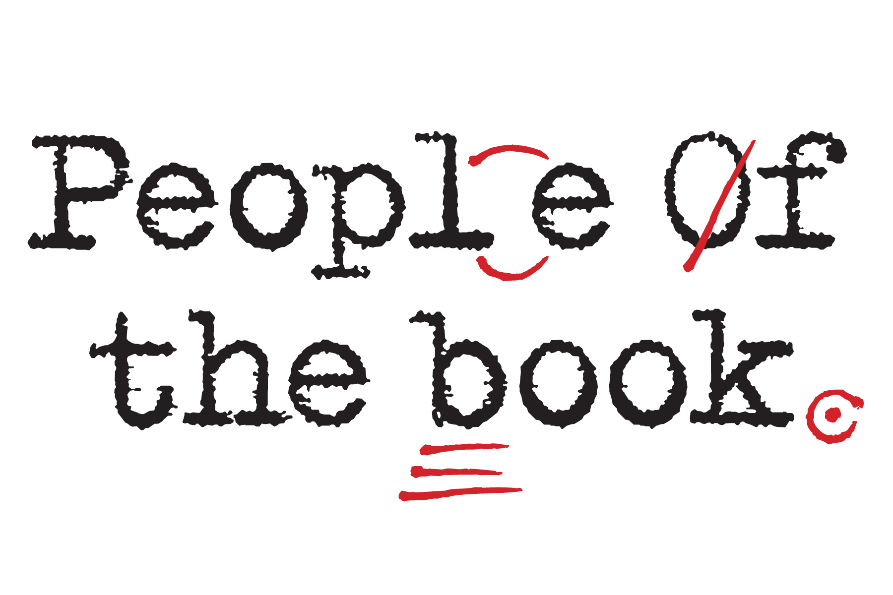 People of the Book Title Treatment